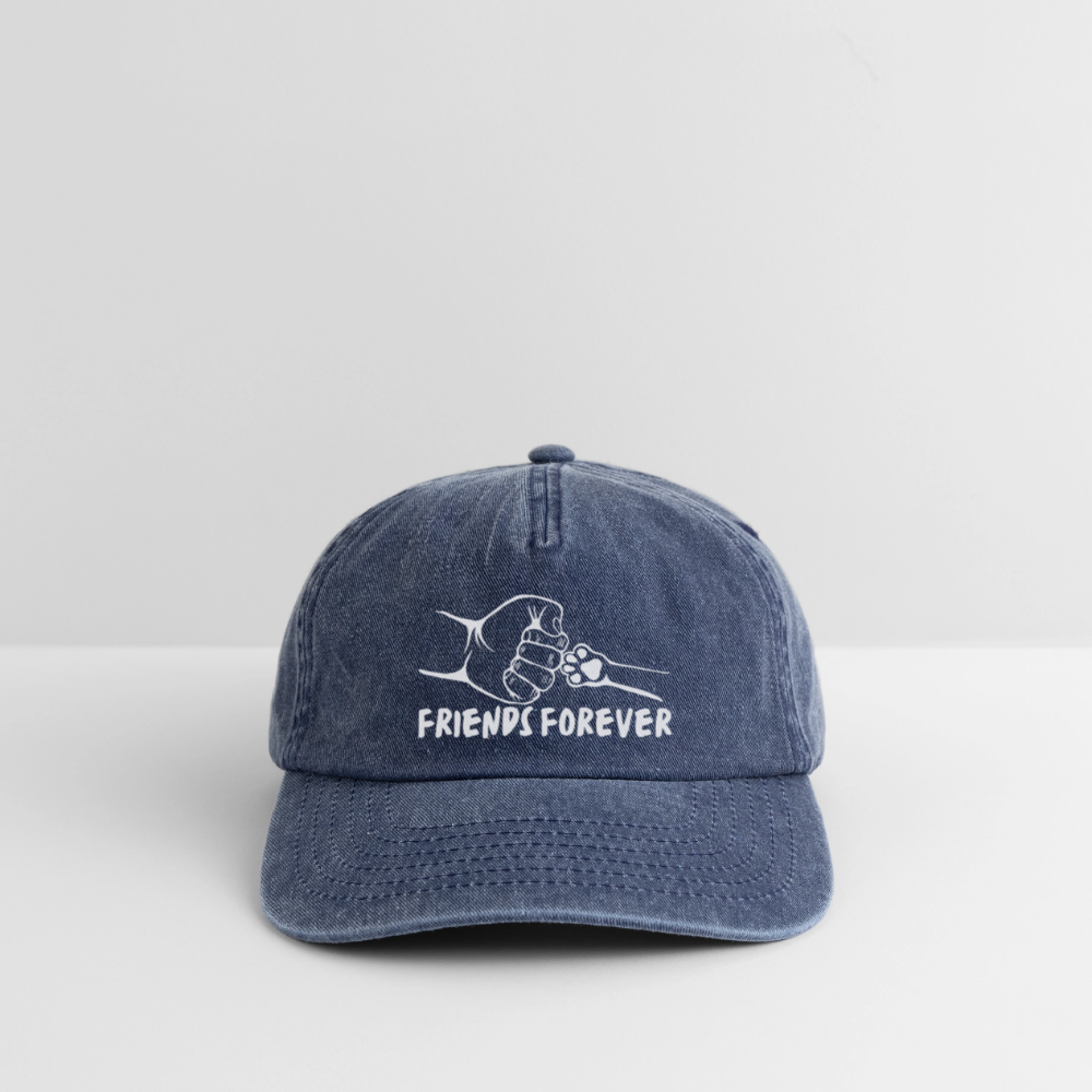 Relaxed Vintage Cap - Friends Forever - Vintage Denim
