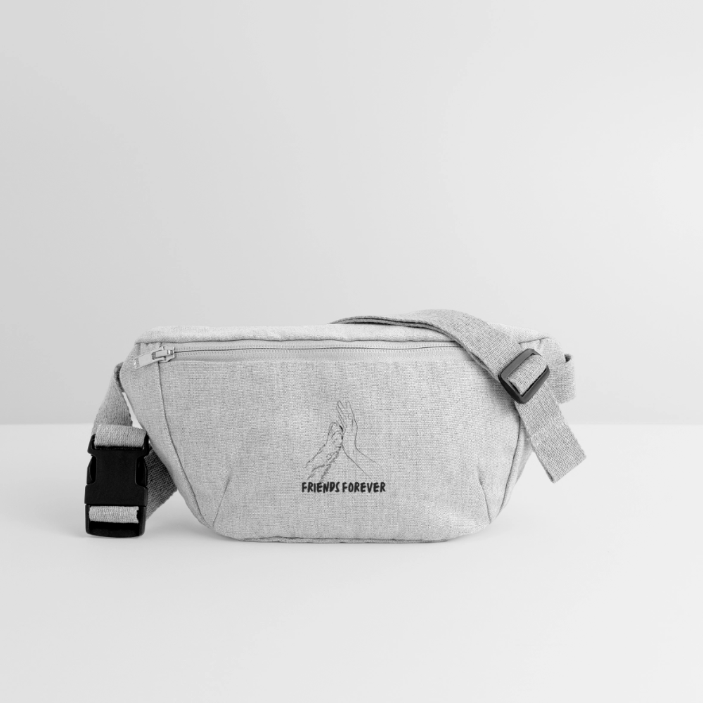 Gürteltasche - Friends Forever - Grau meliert