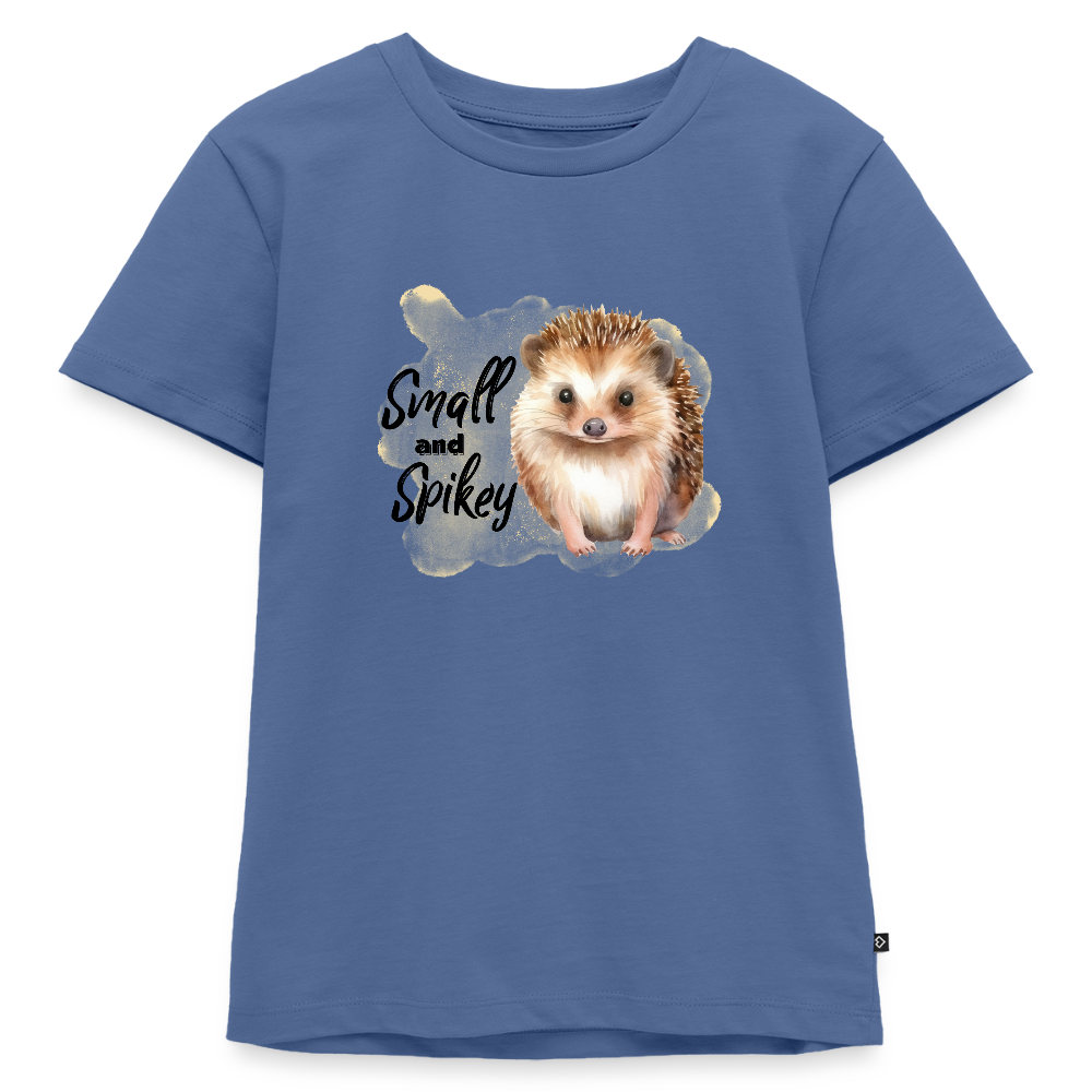 Kinder T-Shirt - small and spikey - Taubenblau