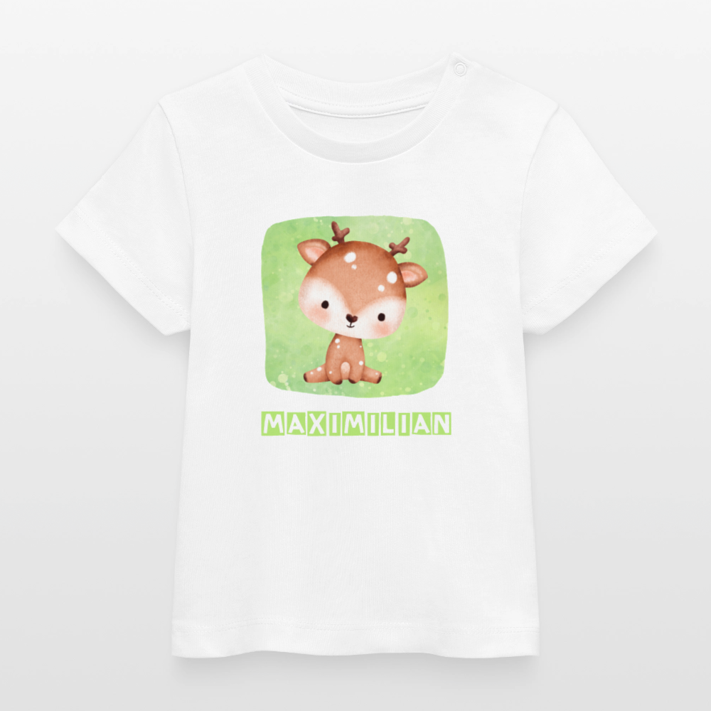 Bio-T-Shirt BABY Reh - Weiß