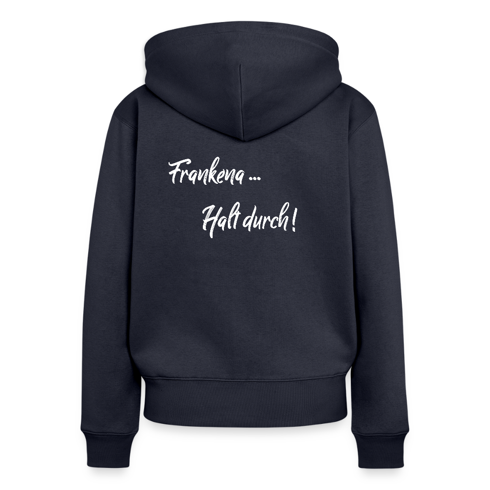 Frauen Kapuzenjacke - Frankena Halt durch! - Navy