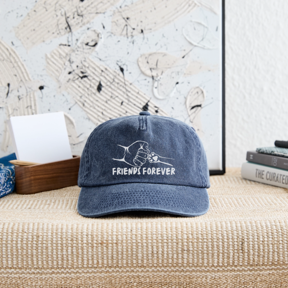 Relaxed Vintage Cap - Friends Forever - Vintage Denim