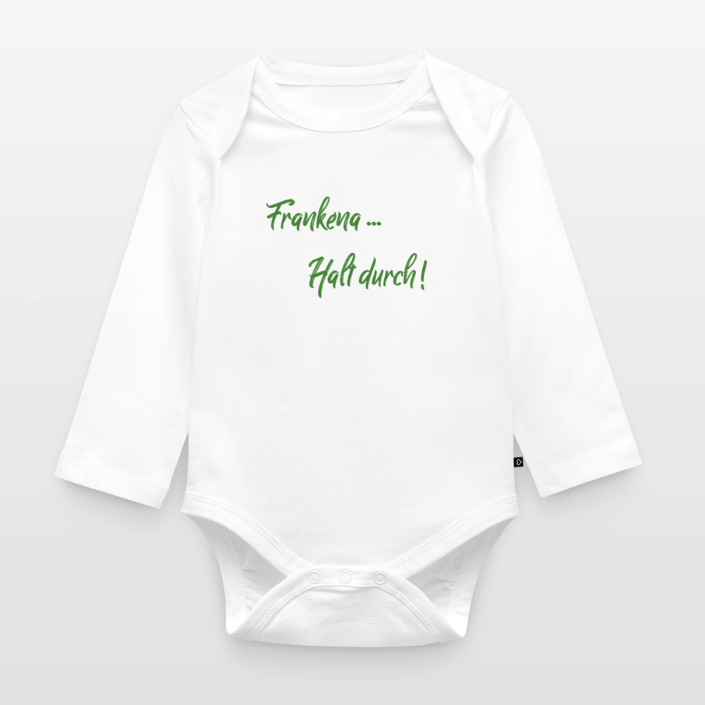 Baby Bio-Langarm-Body - Weiß