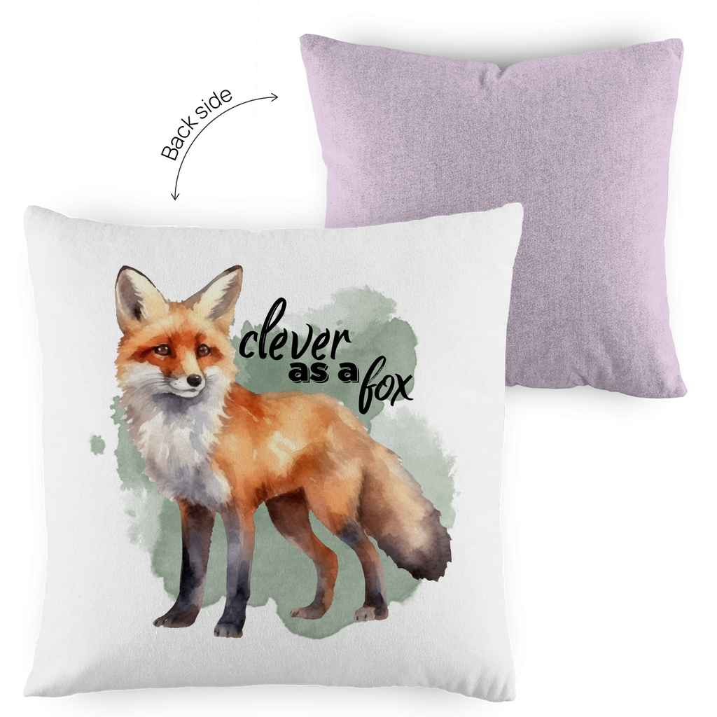 Kopfkissen zweifarbig Fuchs