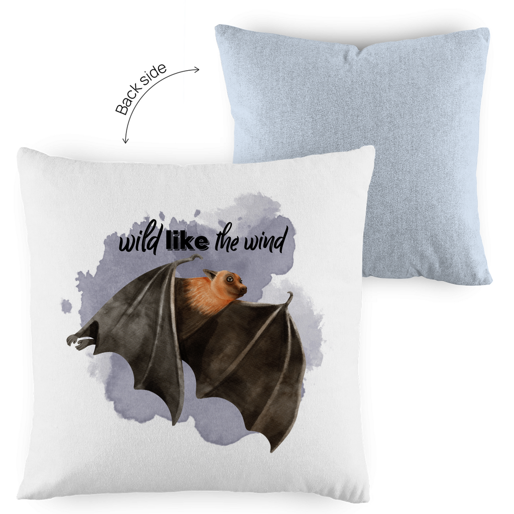 Kopfkissen zweifarbig Fledermaus