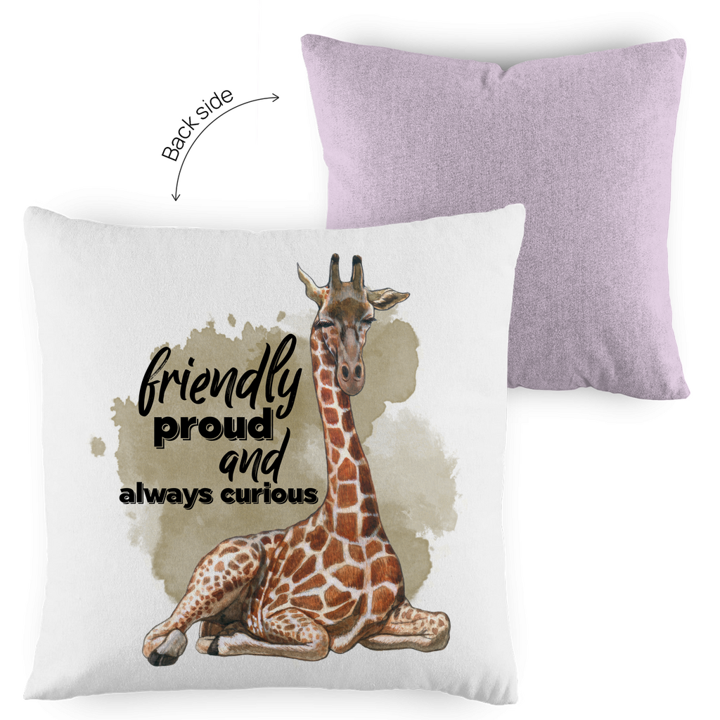 Kopfkissen zweifarbig Giraffe