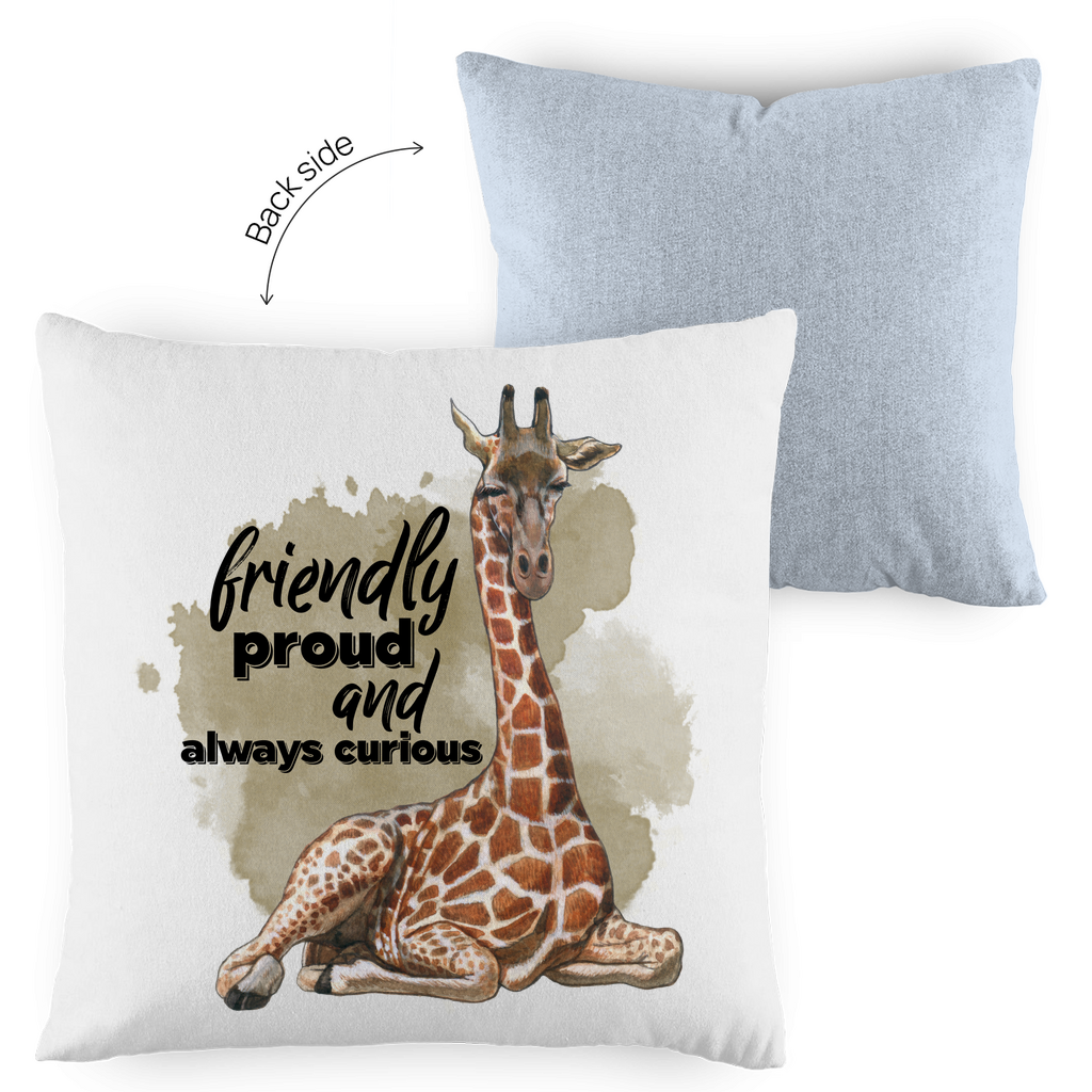 Kopfkissen zweifarbig Giraffe