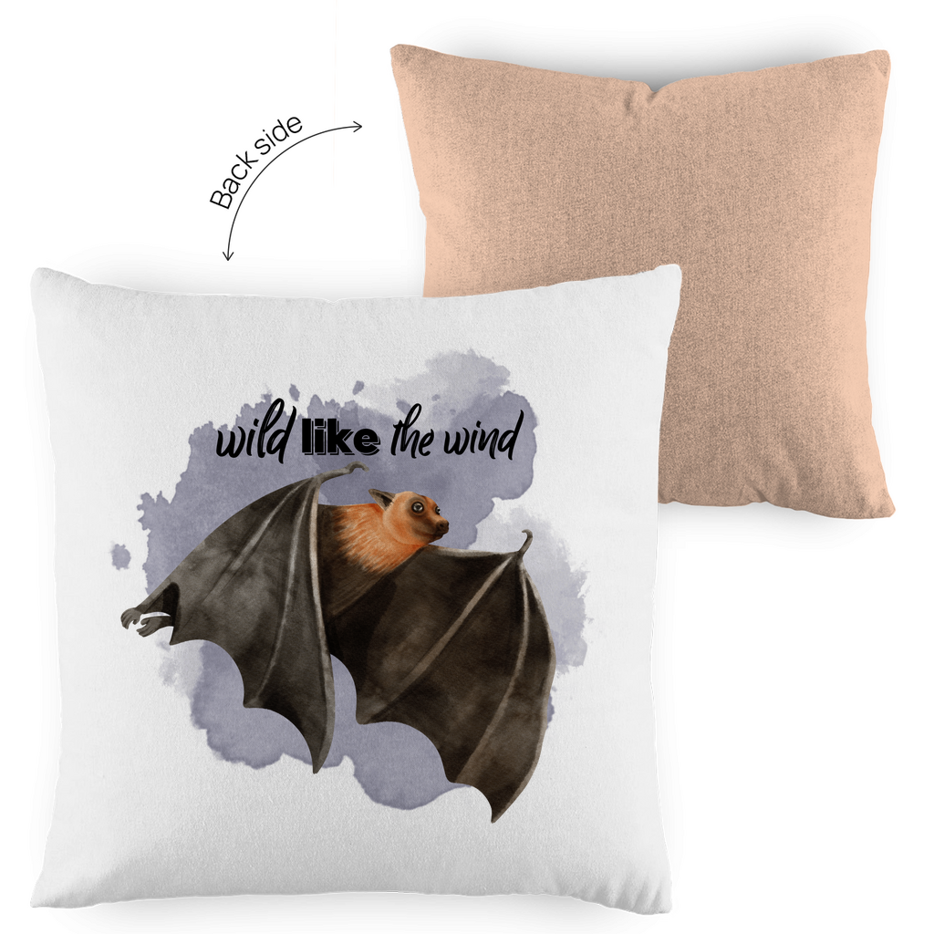 Kopfkissen zweifarbig Fledermaus