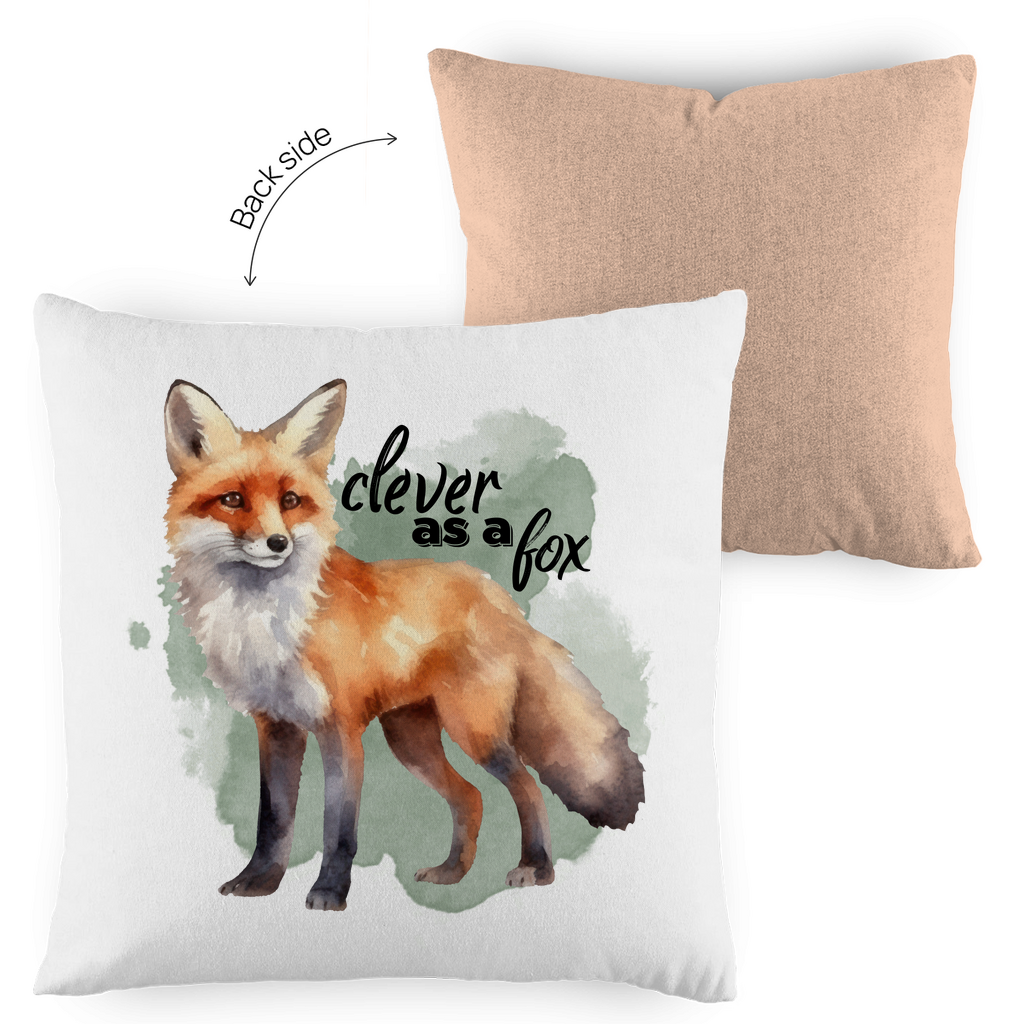 Kopfkissen zweifarbig Fuchs