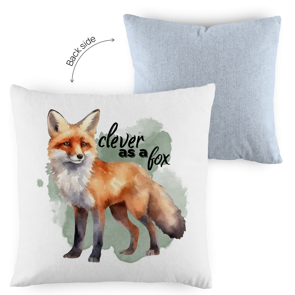 Kopfkissen zweifarbig Fuchs