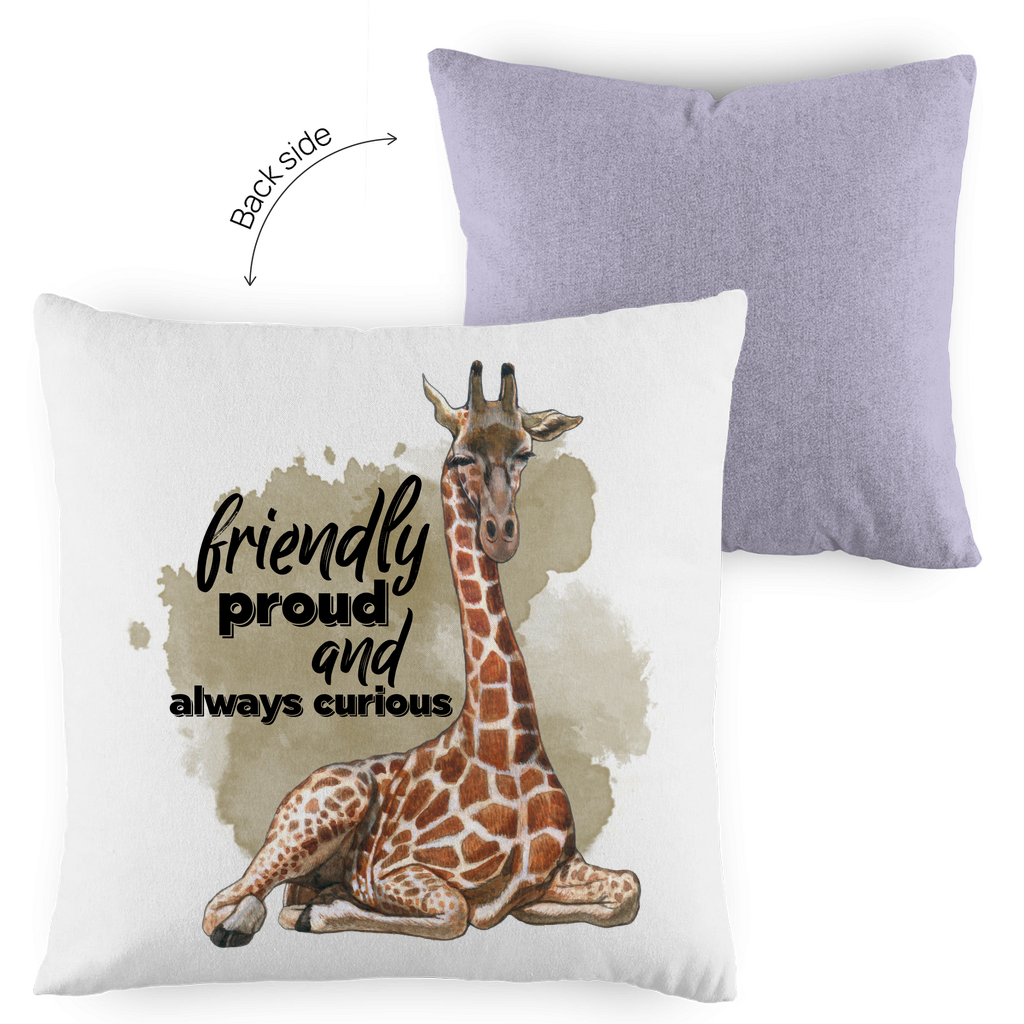 Kopfkissen zweifarbig Giraffe