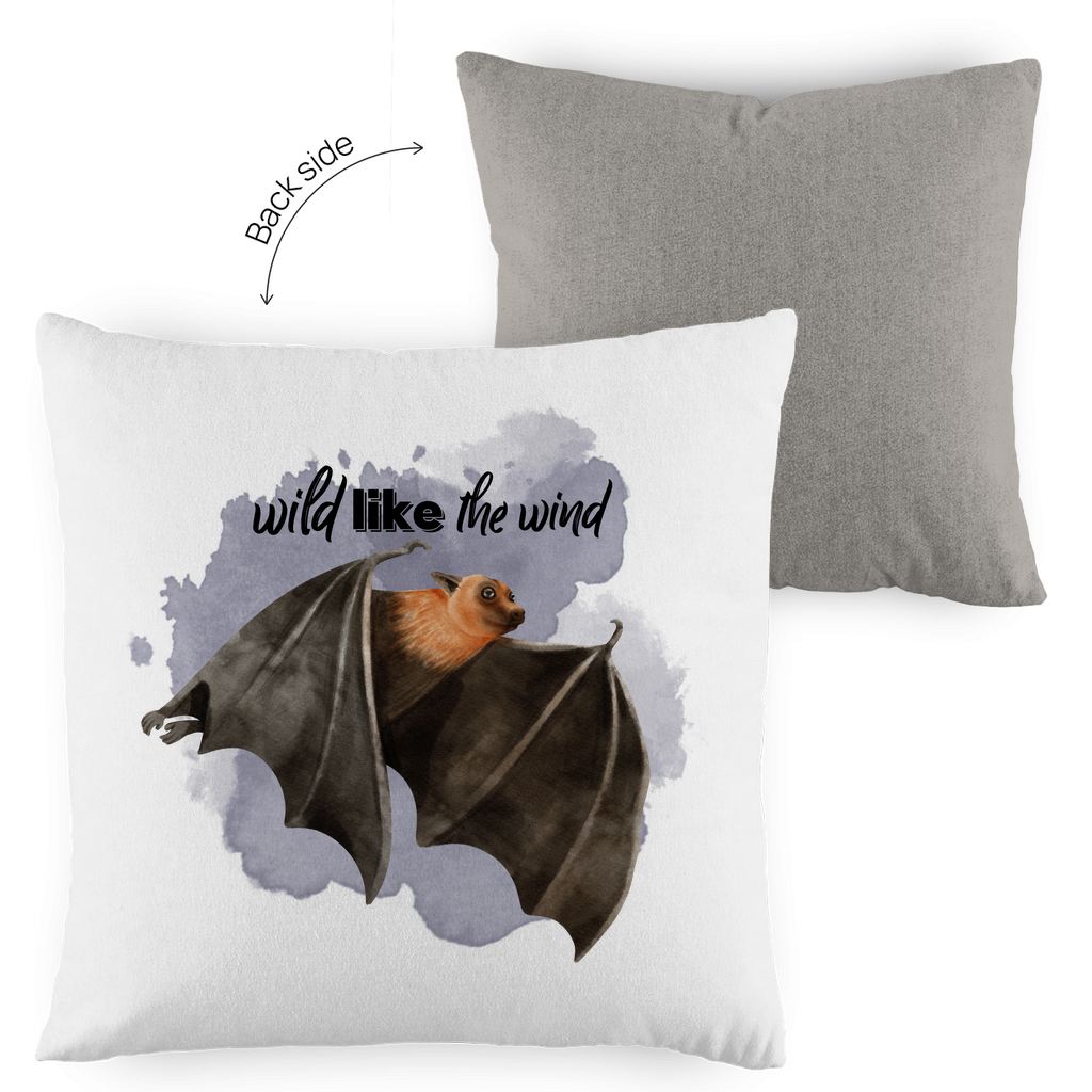 Kopfkissen zweifarbig Fledermaus