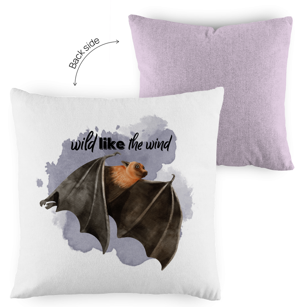 Kopfkissen zweifarbig Fledermaus