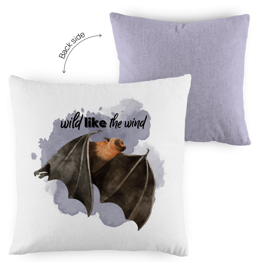 Kopfkissen zweifarbig Fledermaus