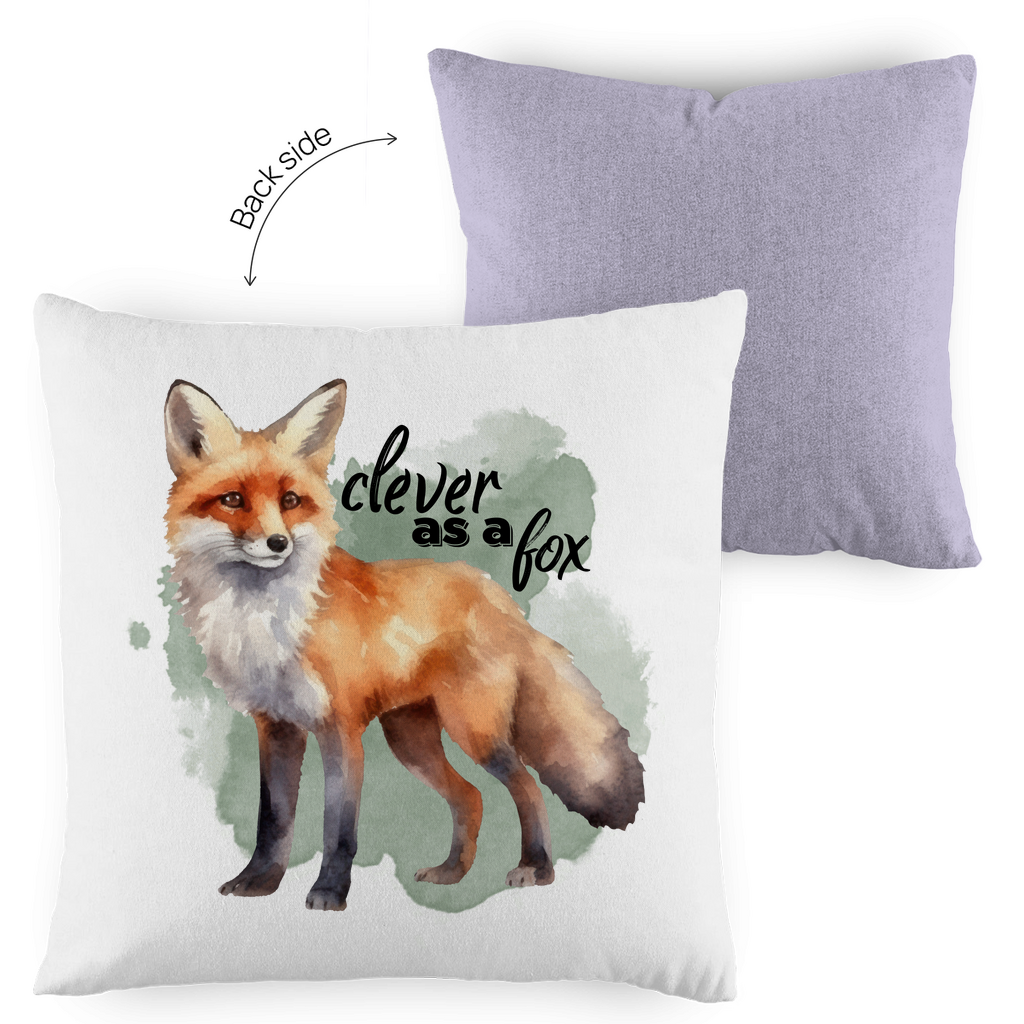 Kopfkissen zweifarbig Fuchs