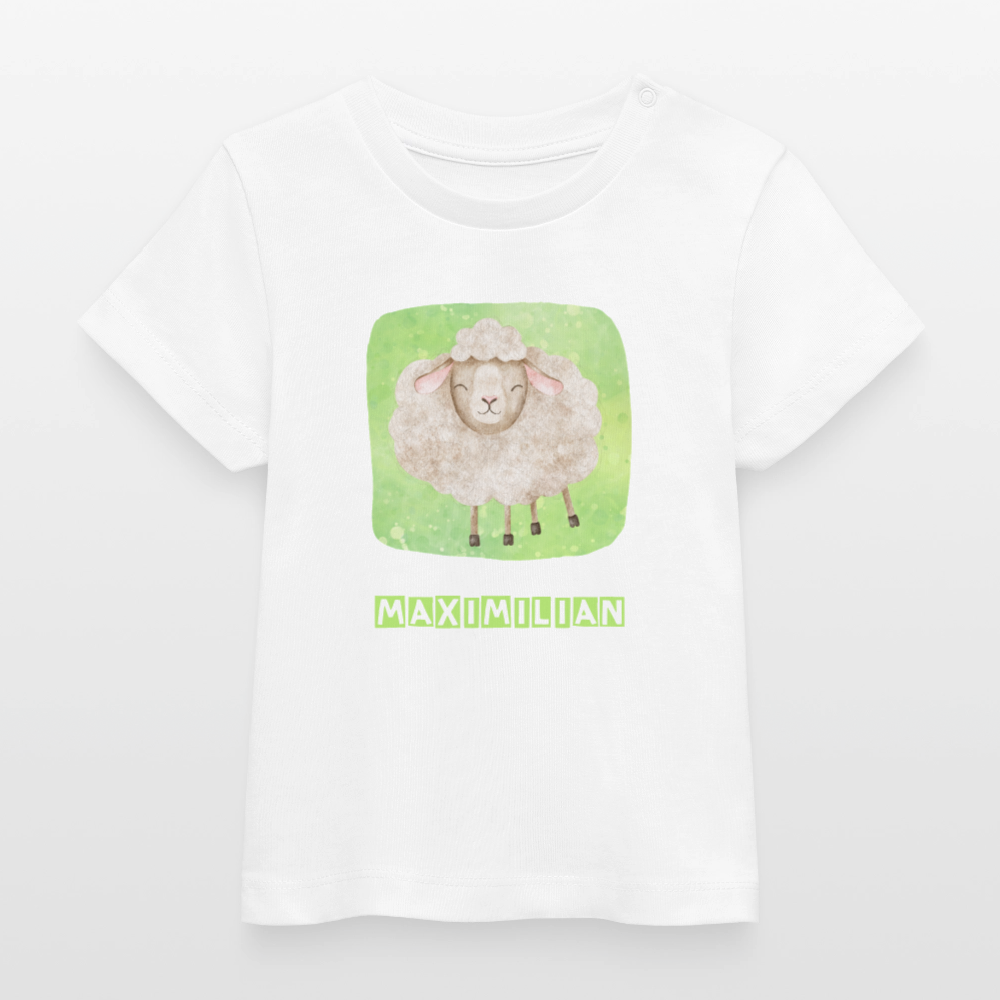 Bio-T-Shirt BABY Schaf - Weiß