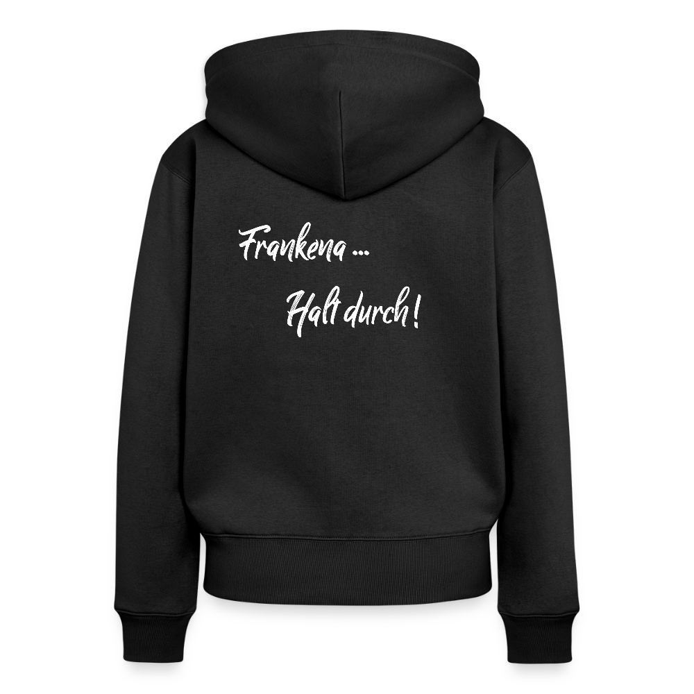 Frauen Kapuzenjacke - Frankena Halt durch! - Schwarz