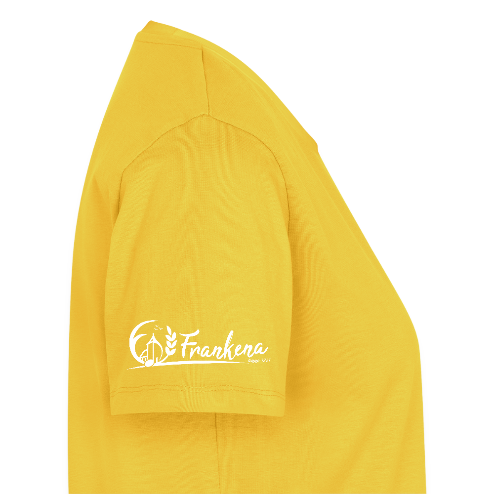 Frauen BIO T-Shirt - Landmädchen - Gelb