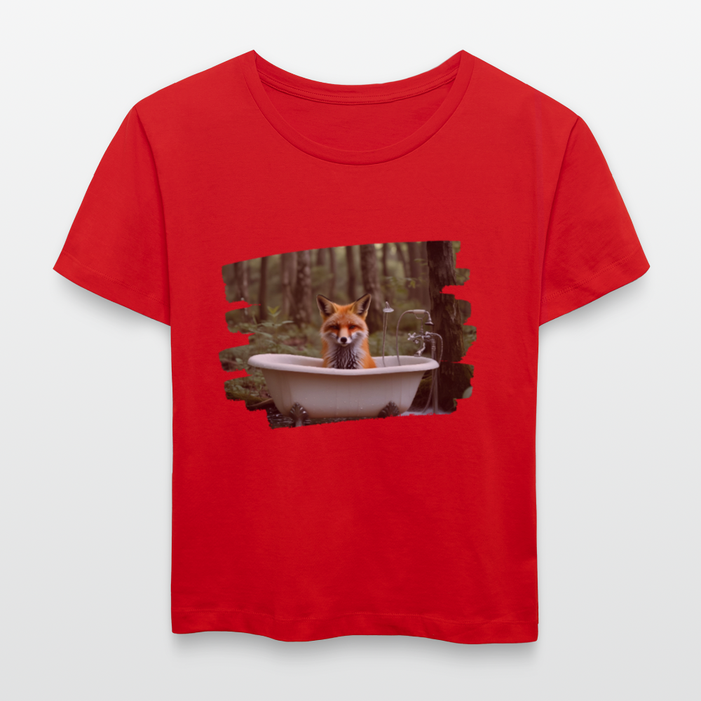 Frauen Bio-T-Shirt - Fuchs - Rot