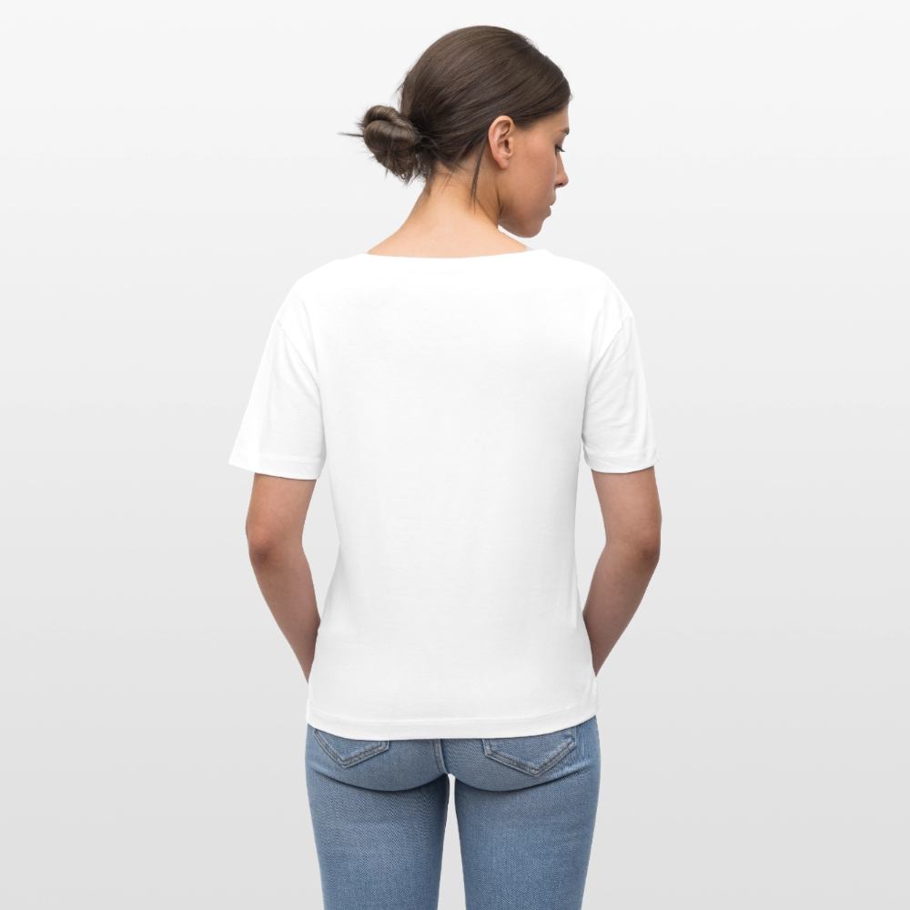 Frauen Bio-T-Shirt - Katze - Weiß