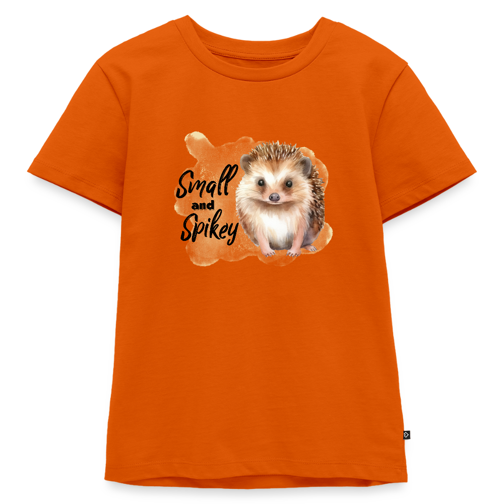 Kinder T-Shirt - small and spikey - Orange 