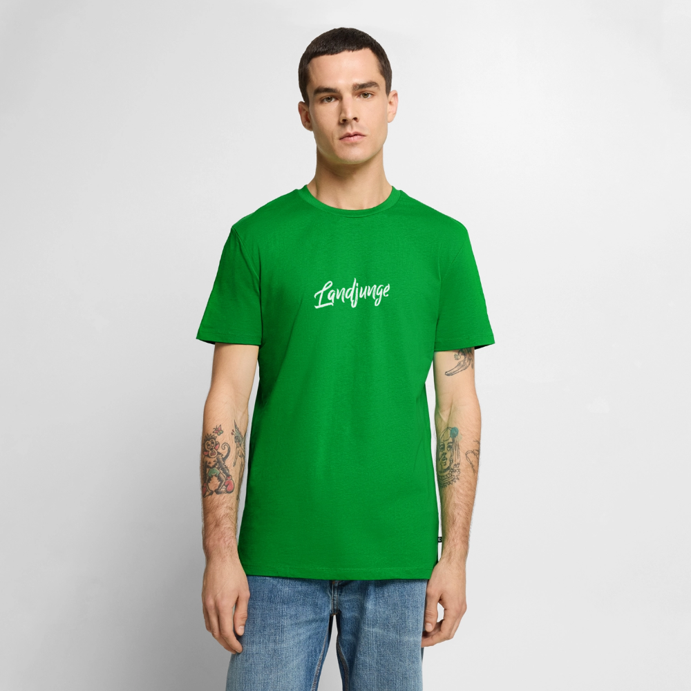 Männer BIO T-Shirt -Landjunge - Grün