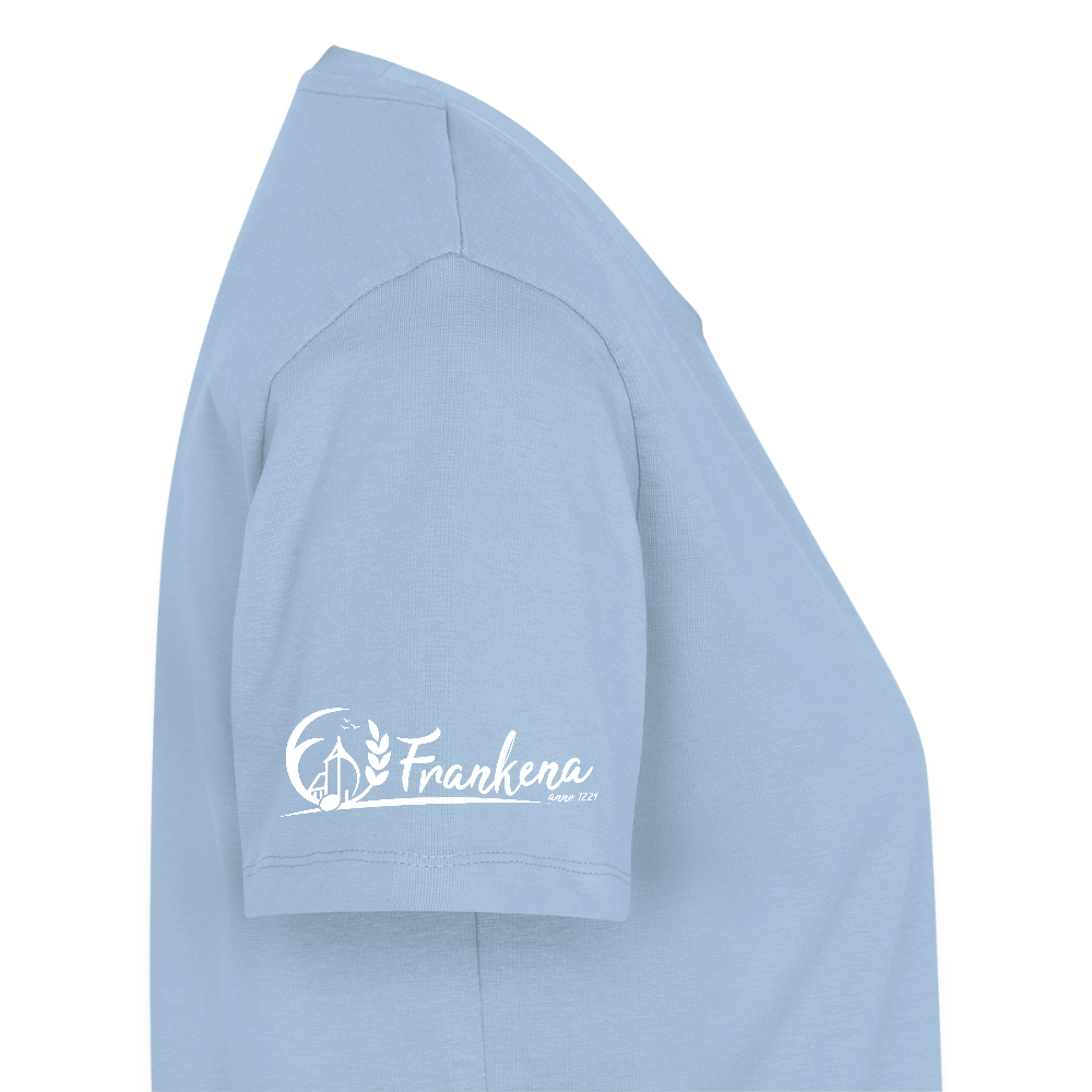 Frauen BIO T-Shirt - Landmädchen - Hellblau