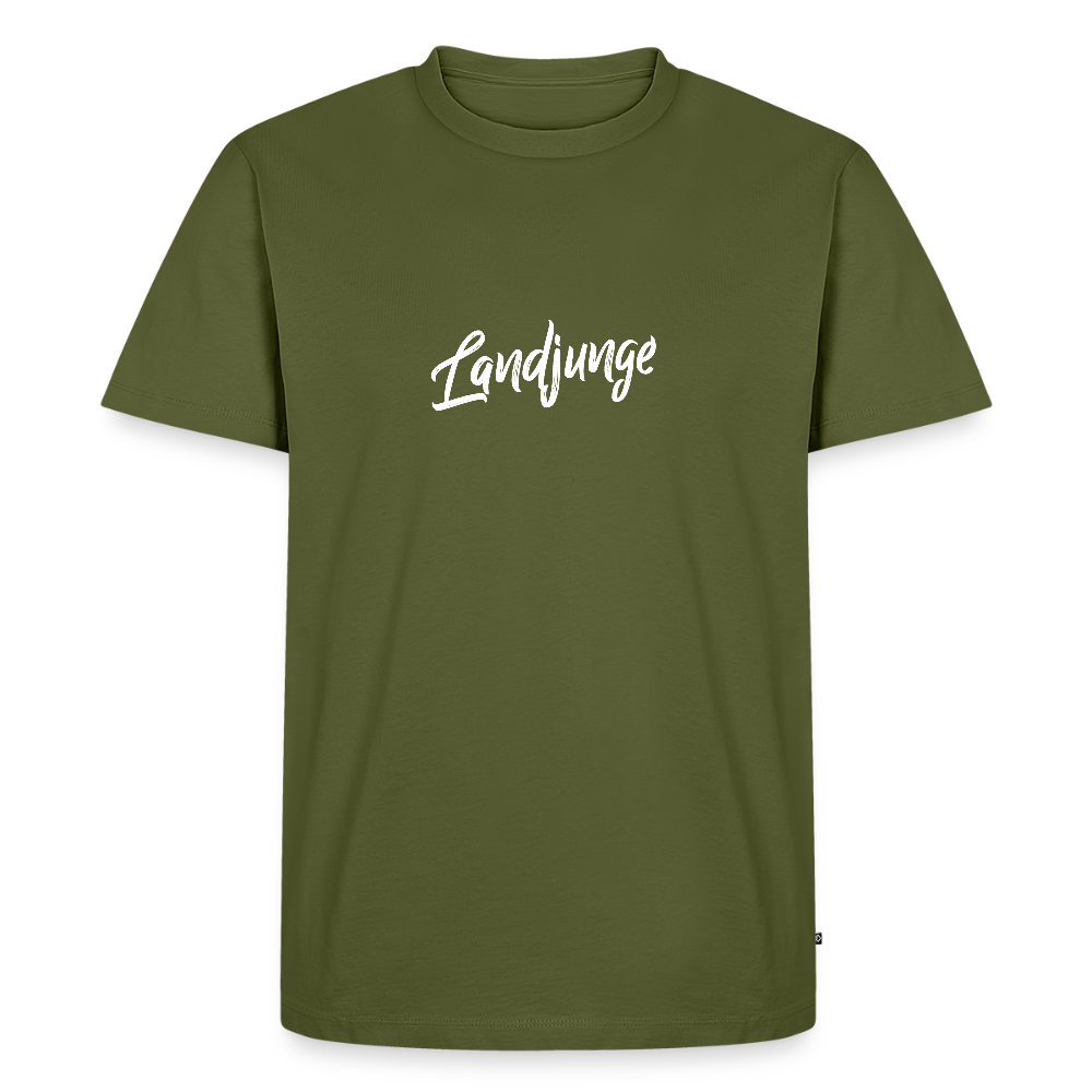 Männer BIO T-Shirt -Landjunge - Khaki