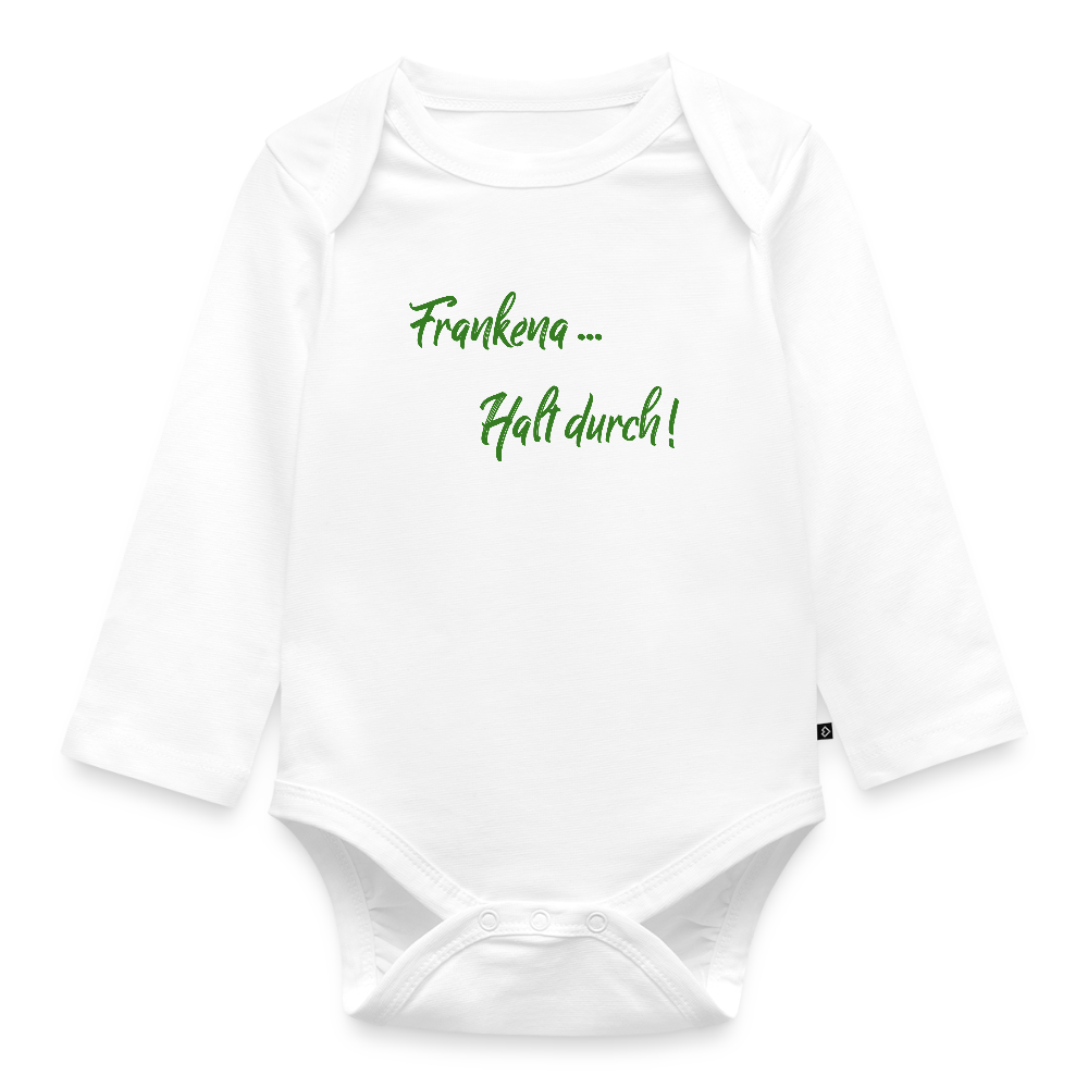 Baby Bio-Langarm-Body - Weiß