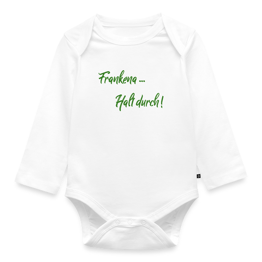 Baby Bio-Langarm-Body - Weiß