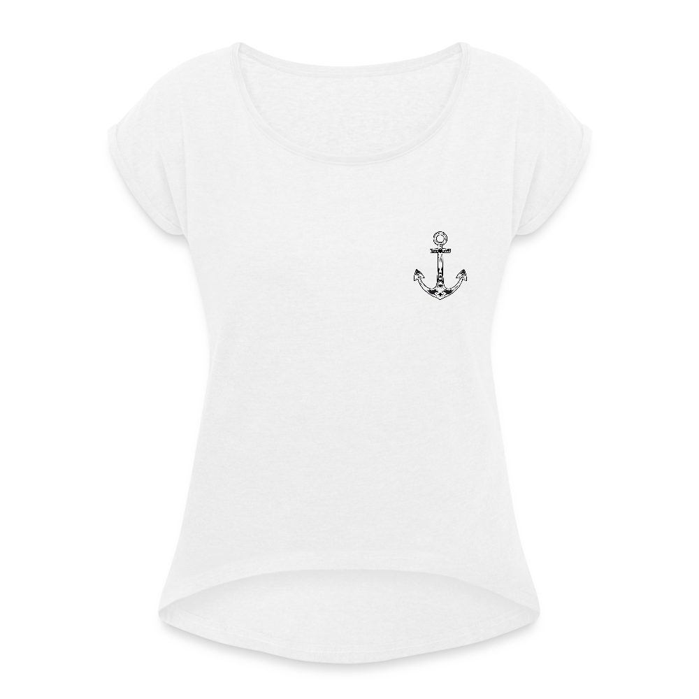 Frauen T-Shirt - Anker - Weiß