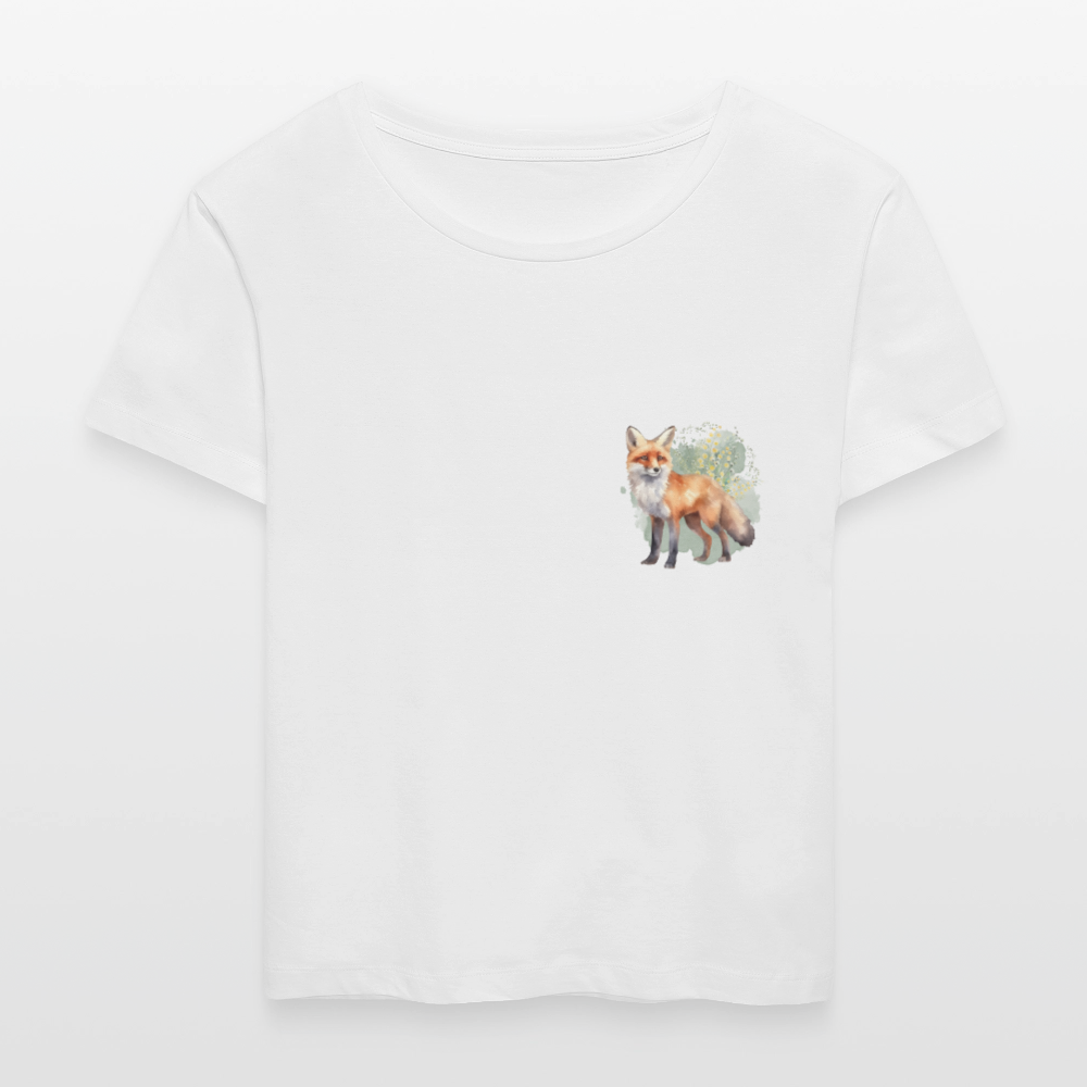 Frauen Bio-T-Shirt - FuchsLiebe - Weiß