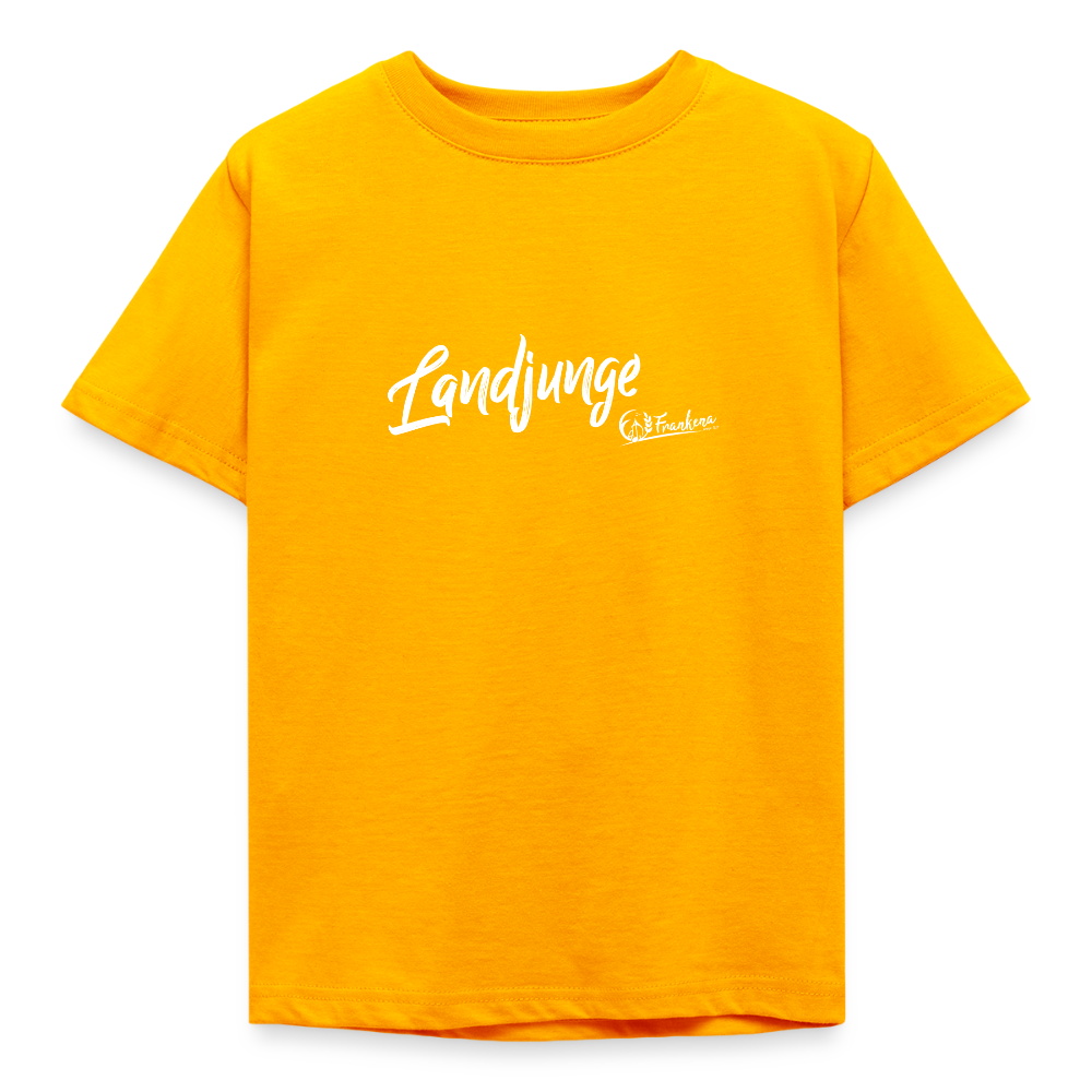 Kinder T-Shirt -Landjunge - Gold