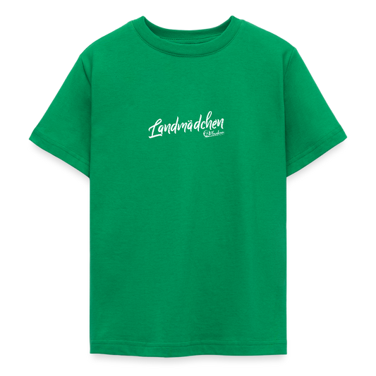 Teenager T-Shirt - Landmädchen - Kelly Green