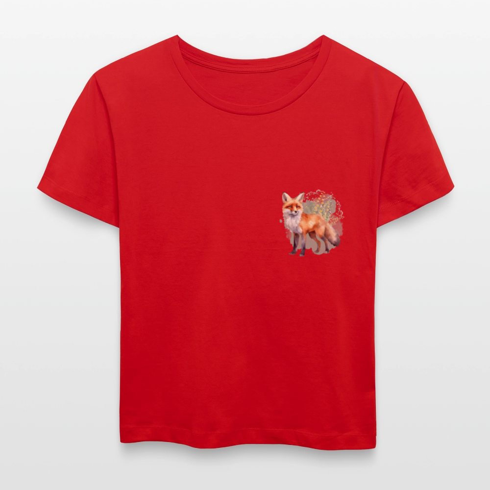 Frauen Bio-T-Shirt - FuchsLiebe - Rot