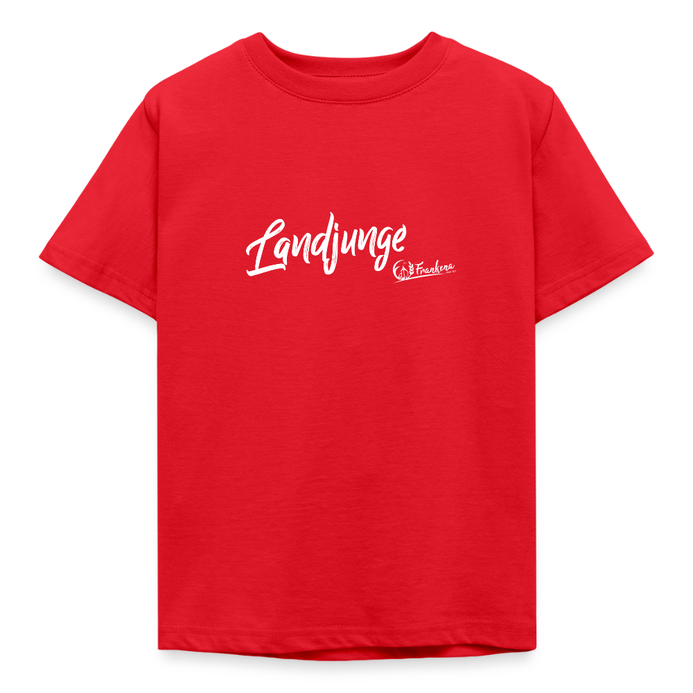 Kinder T-Shirt -Landjunge - Rot