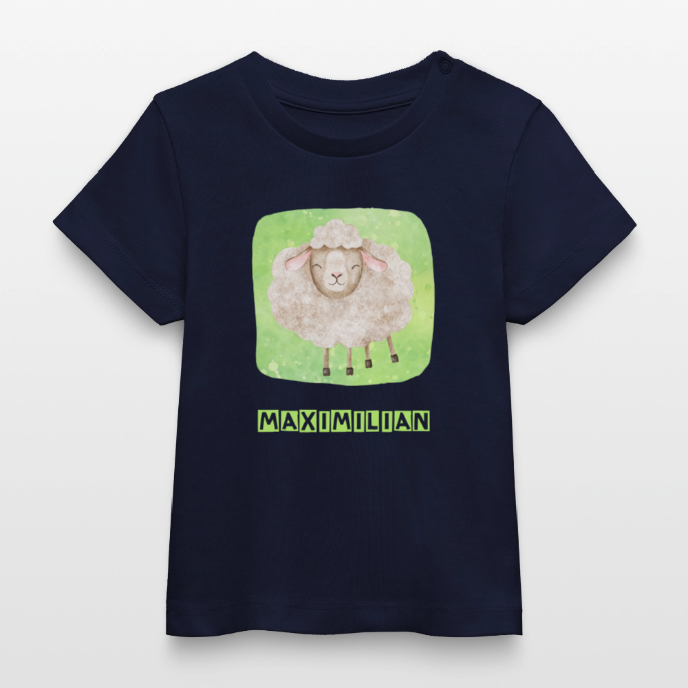 Bio-T-Shirt BABY Schaf - Navy