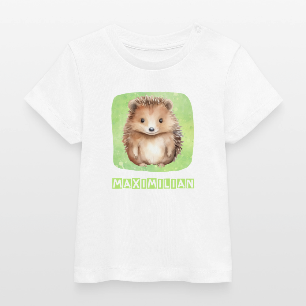 Bio-T-Shirt BABY Igel - Weiß
