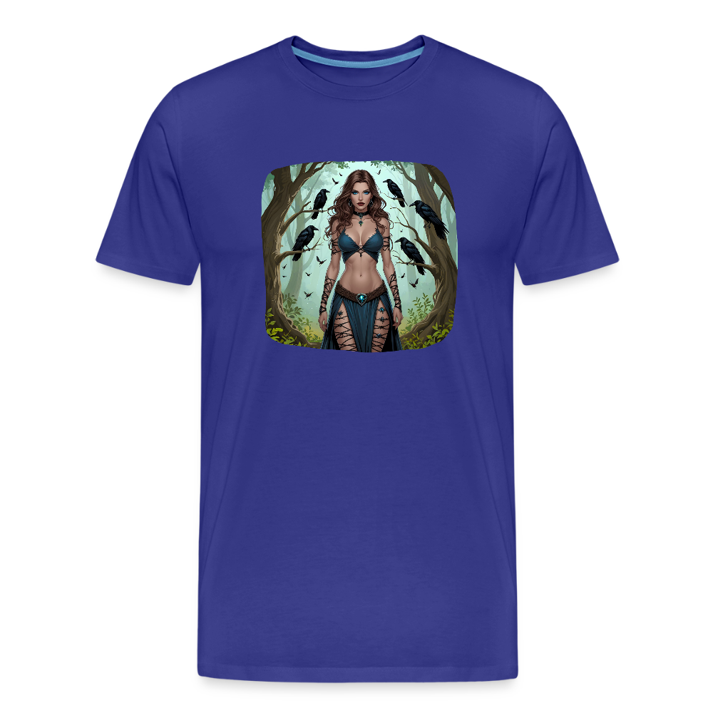 Männer Bio T-Shirt - Hexe - Königsblau