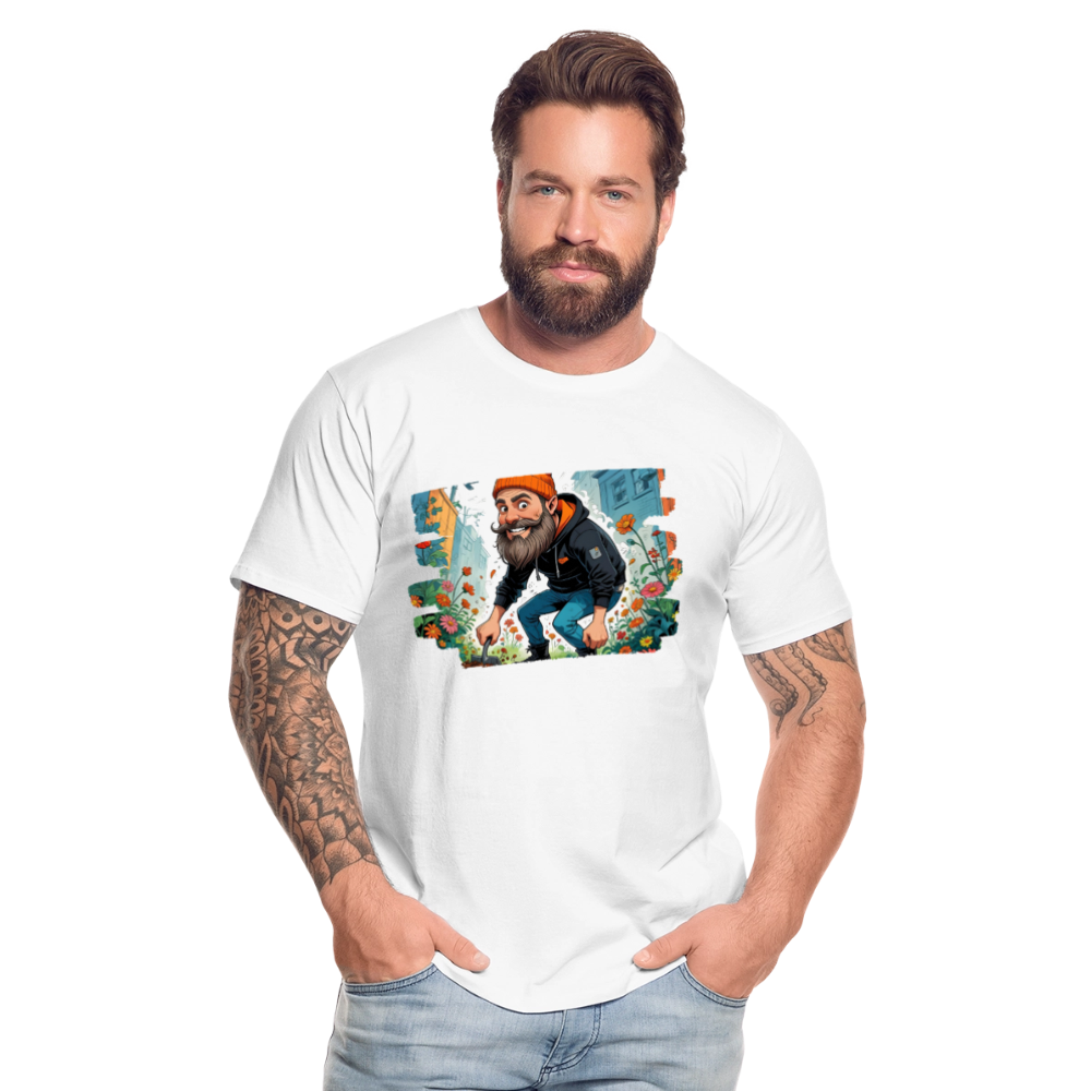 Männer Bio T-Shirt - Ali - Weiß