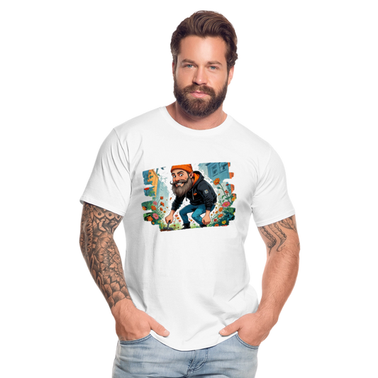 Männer Bio T-Shirt - Ali - Weiß