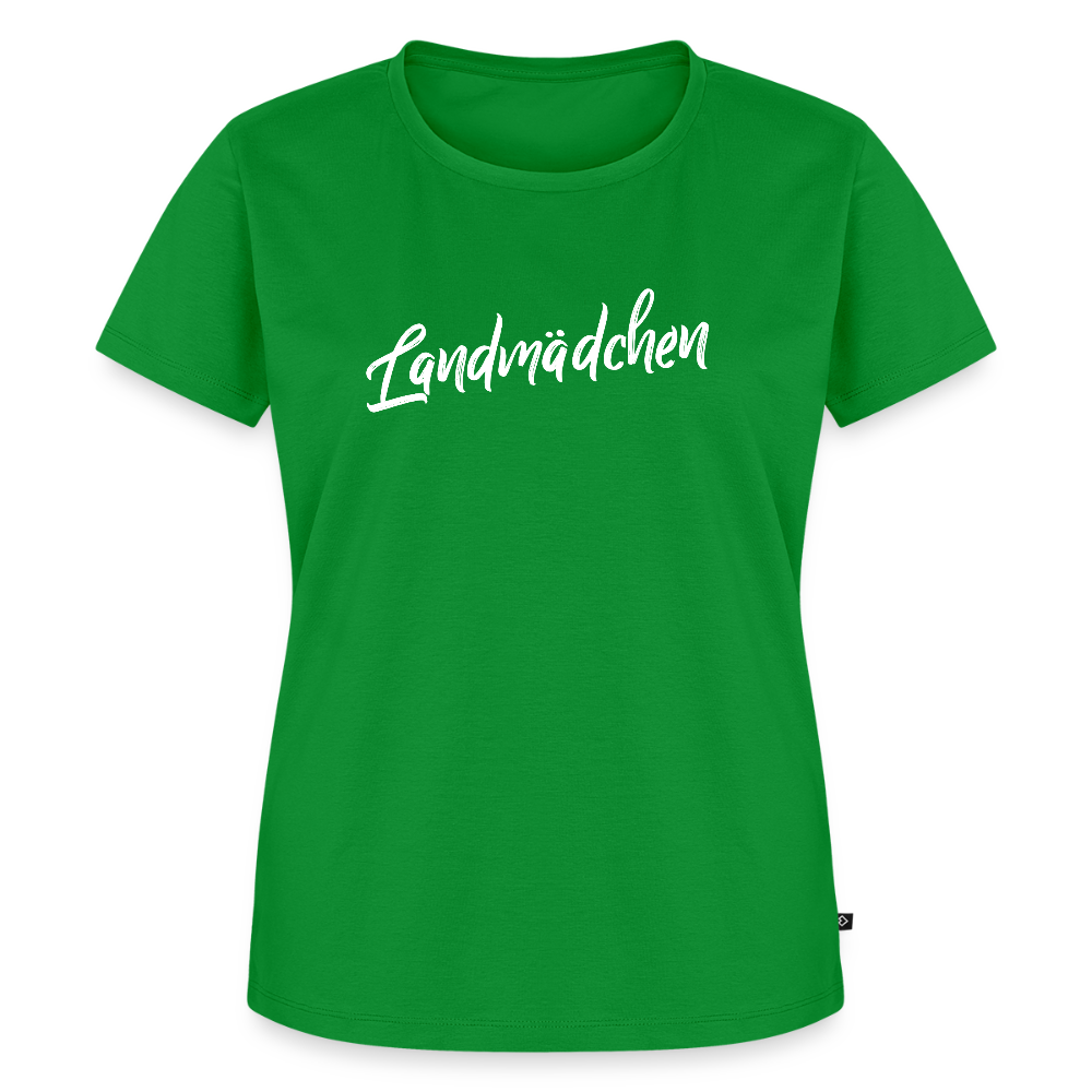 Frauen BIO T-Shirt - Landmädchen - Grün