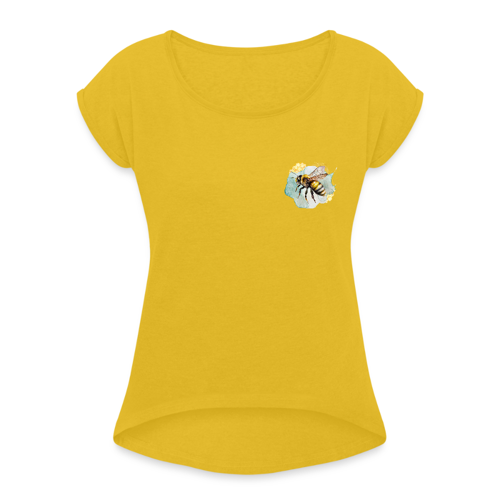 Frauen T-Shirt - Biene - Senfgelb