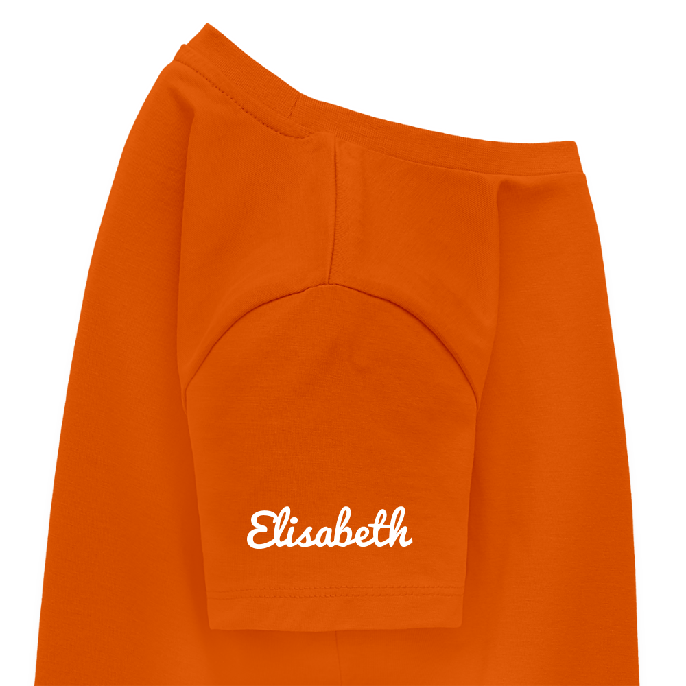 Kinder T-Shirt - Schulkind 2025 *Personalisierbar* - Orange 