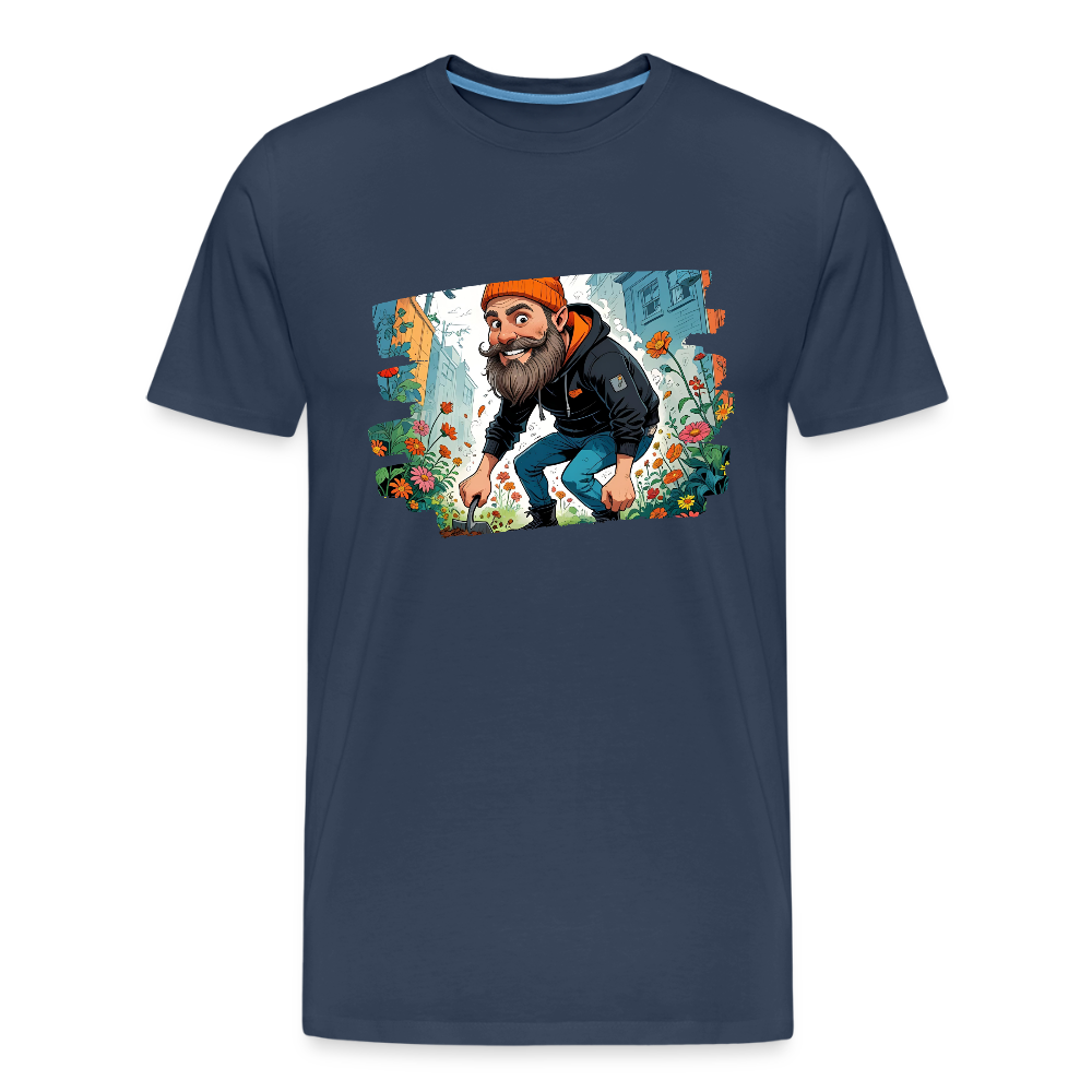 Männer Bio T-Shirt - Ali - Navy