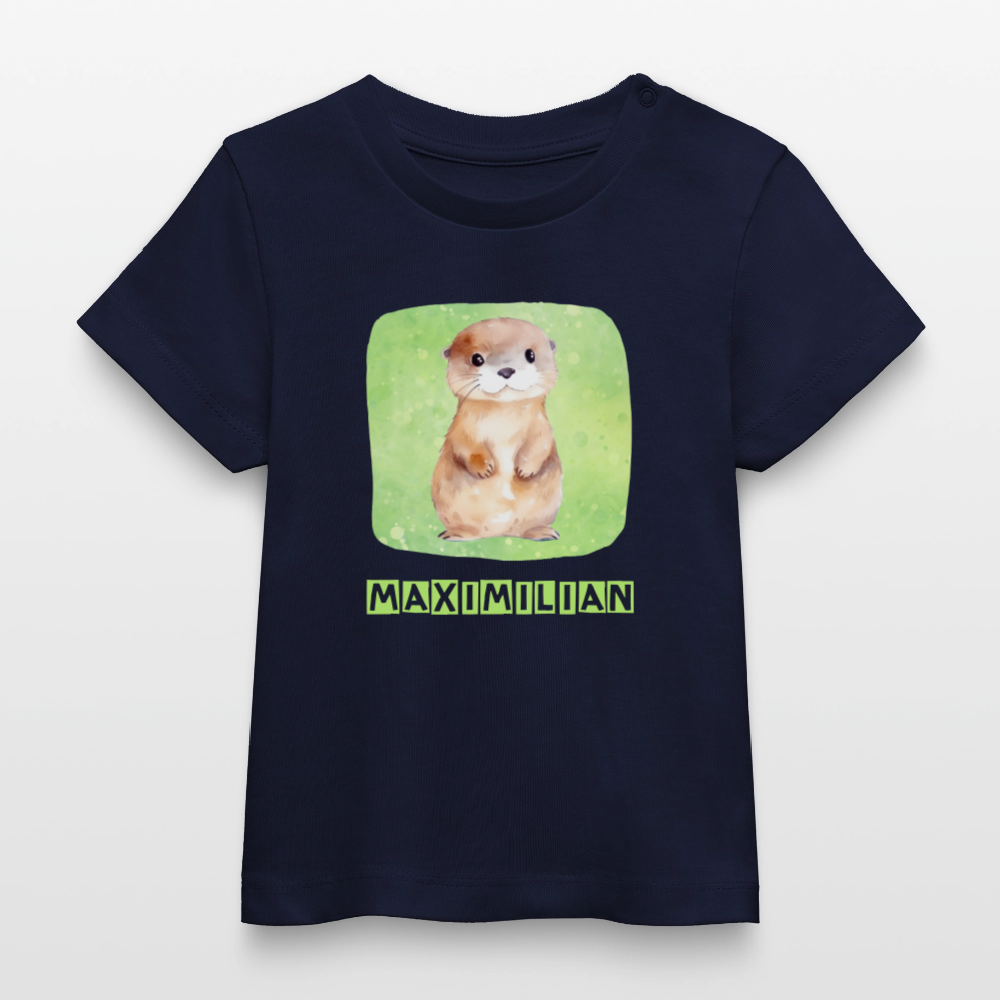 Bio-T-Shirt BABY Otter - Navy