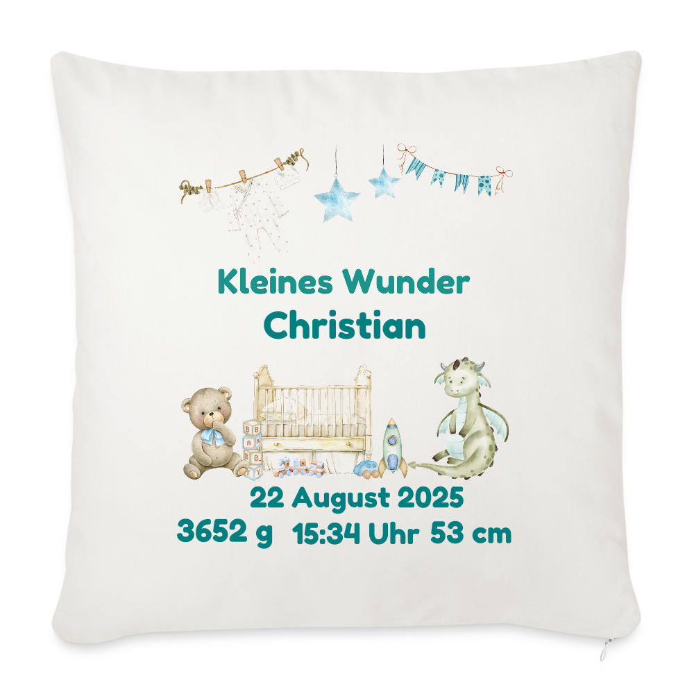Baby Kissen - Naturweiß 