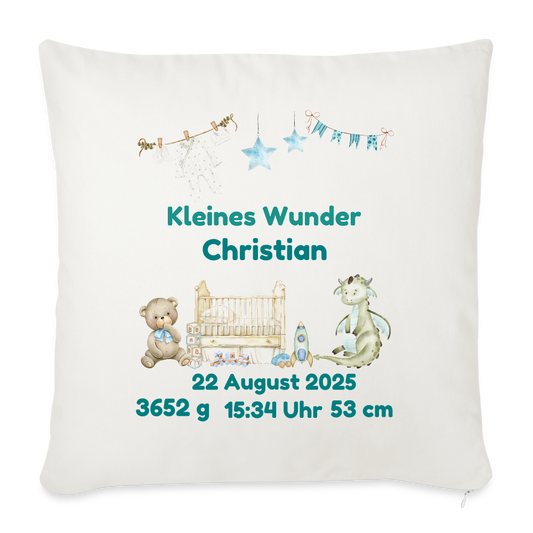 Baby Kissen - Naturweiß 