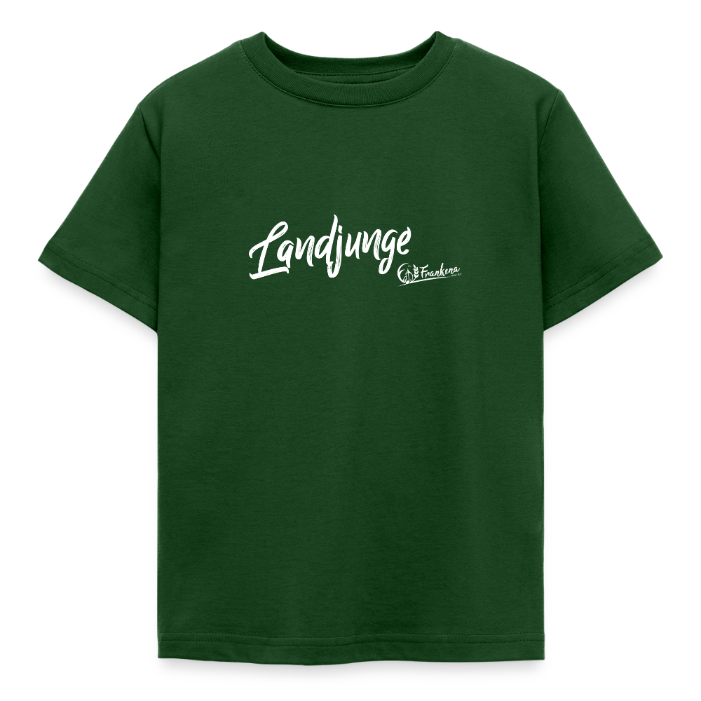 Kinder T-Shirt -Landjunge - Forstgrün 