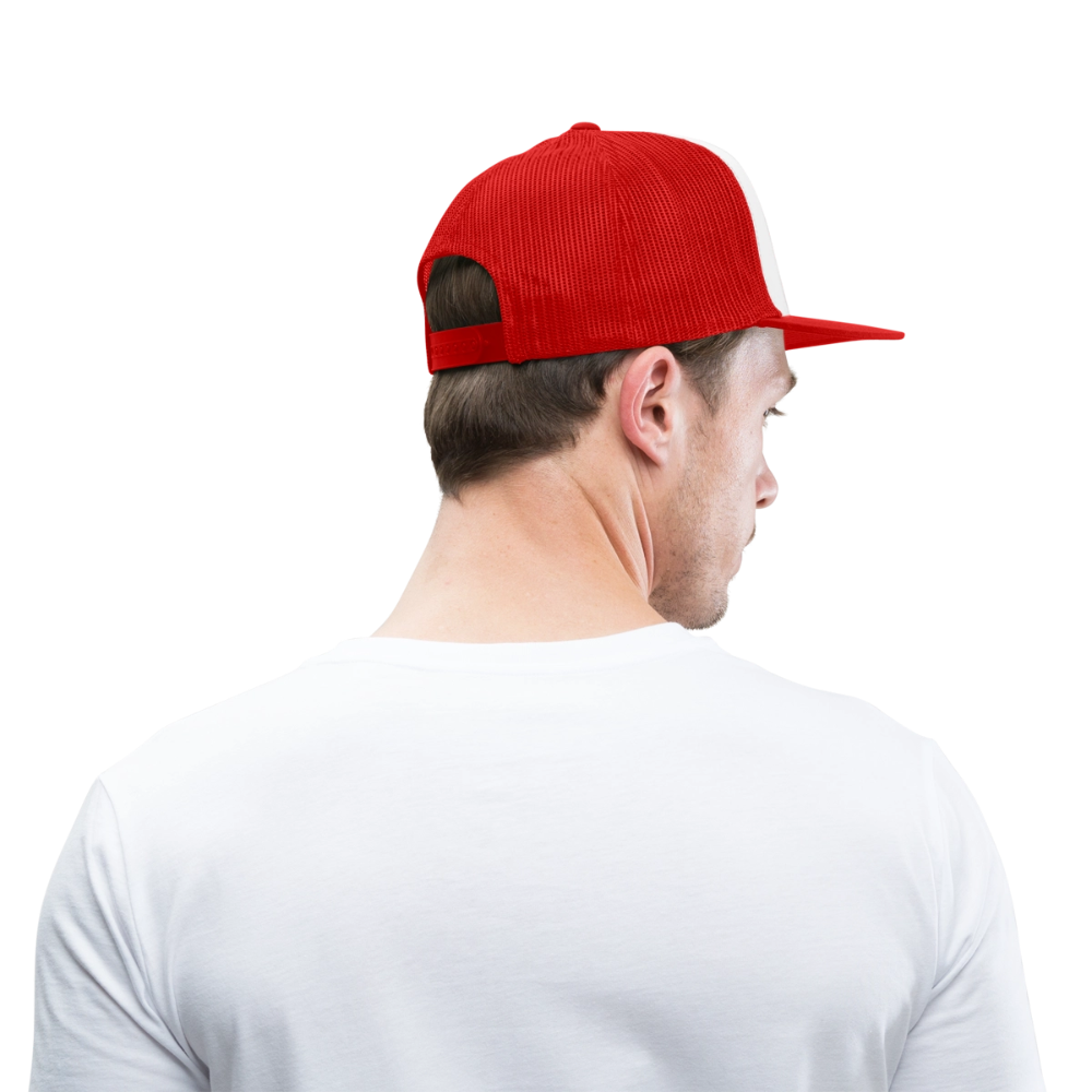 Trucker Cap - Anker - Weiß/Rot